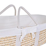 Колиска Childhome плетена з натурального кукурудзяного волокна, фото 3
