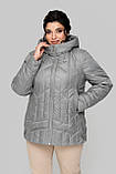 Жіноча демісезонна подовжена куртка Анталія, фото 3