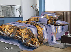 "леопарді" Постільна білизна євро розмір, нав-кі 70/70 см