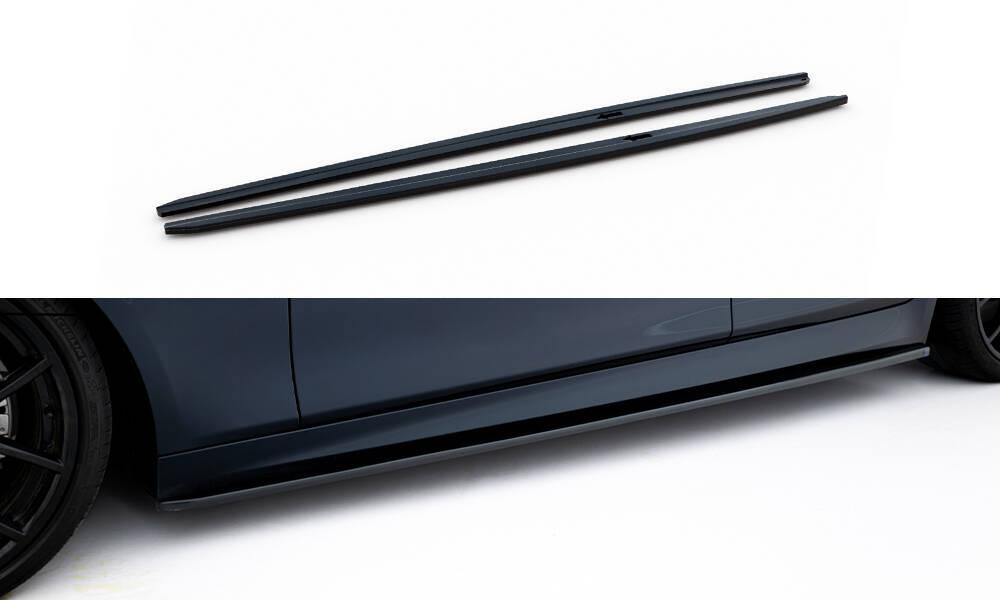 Пороги BMW F10 M Sport елерон тюнінг обвіс (V2)
