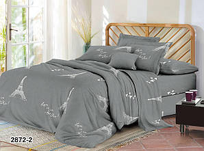 Постільна білизна "париж" євро розмір, нав-кі 70/70 см