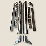 Порог зовнішний ВАЗ 2110,2111,2112 (короб,підсилювач,з'єднувач, піддомкратник, перехід) 12 деталів,вир-к Україна, фото 3