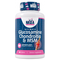 Для суглобів Haya Labs Ultimate Glucosamine Chondroitin & MSM 90 таб