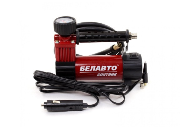 Компресор   "БІЛАВТО СУПУТНИК"  12v   150Вт   32л   12А   1м шланг (BK48), фото 1