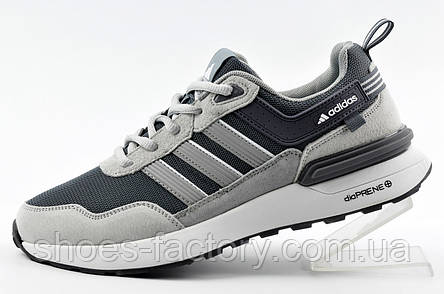 Кросівки чоловічі Adidas Адідас сірі, фото 1