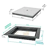 Люк підлоговий тип "Економ" 300x300, фото 7