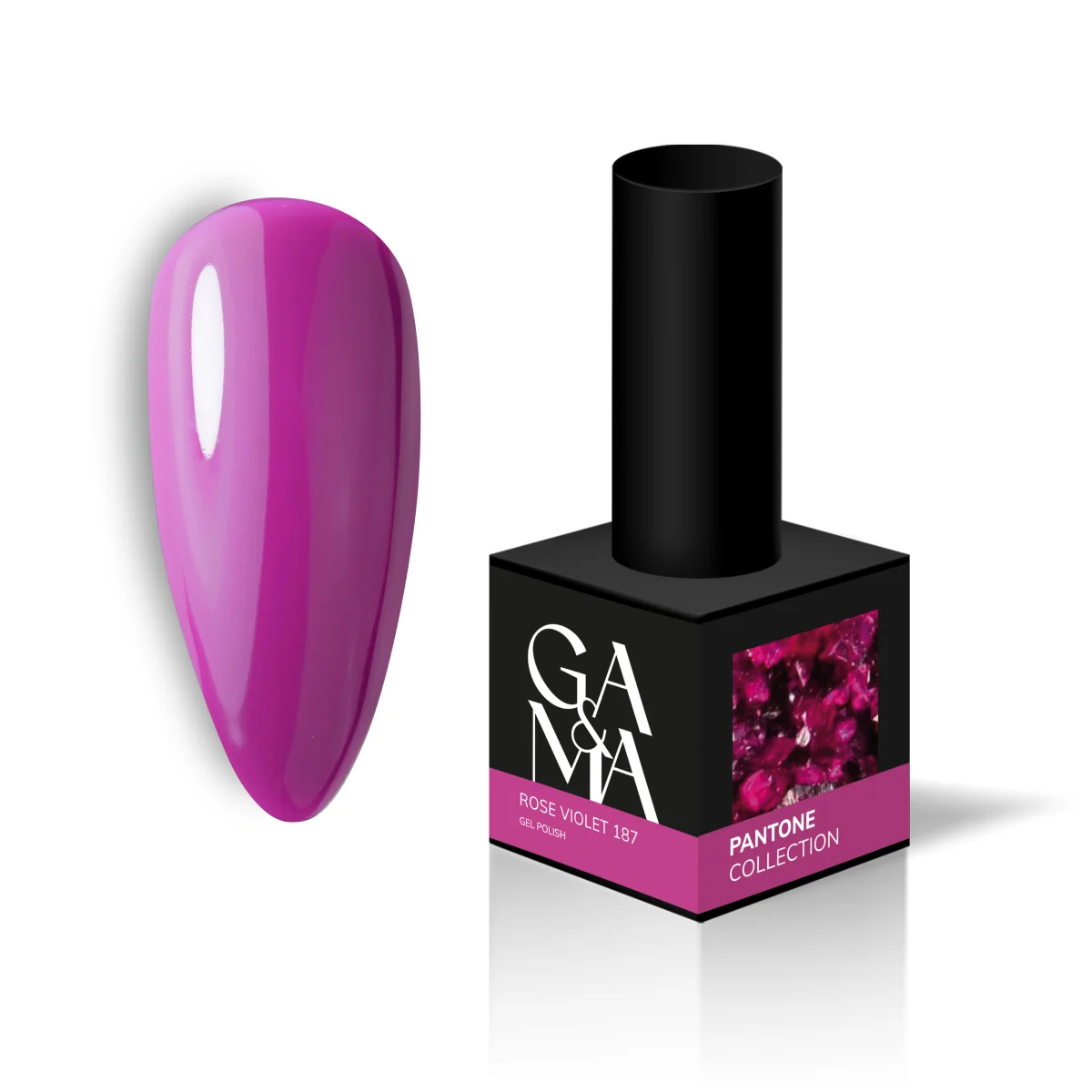GA&MA Pantone collection 187 Rose Violet / Пантон колекція 187 Роуз
Вайолет. 10 мл