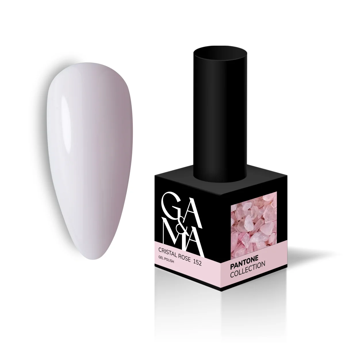 GA&MA Pantone collection 152 Cristal Rose / Пантон колекція 152
Крістал Роуз. 10 мл