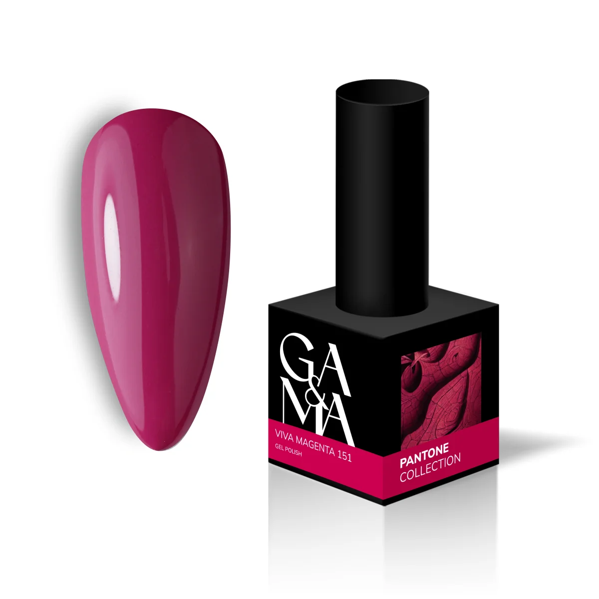 GA&MA Pantone collection 151 Viva Magenta / Пантон колекція 151 Віва
Магента. 10 мл