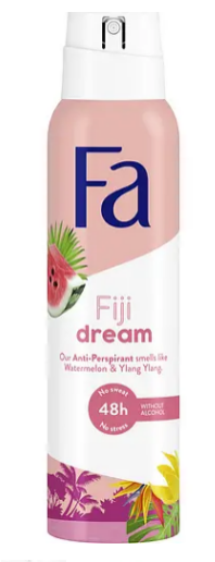 Антиперспірант-спрей Fa Ритми островів Fiji Dream Аромат кавуна і іланг-ілангу 150 мл
