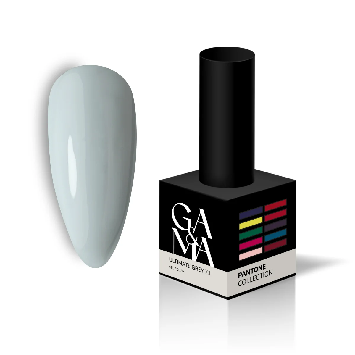 GA&MA Pantone collection 071 Ultimate Grey / Пантон колекція 071
Ультімейт Грей. 10 мл