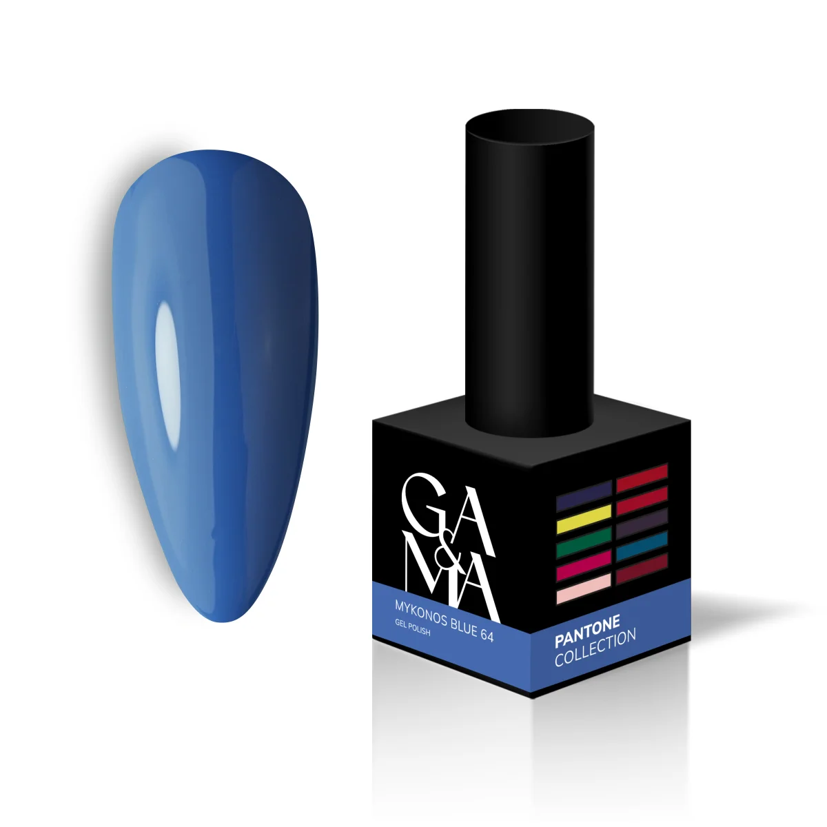 GA&MA Pantone collection 064 Mykonos Blue / Пантон колекція 064
Міконос Блу. 10 мл