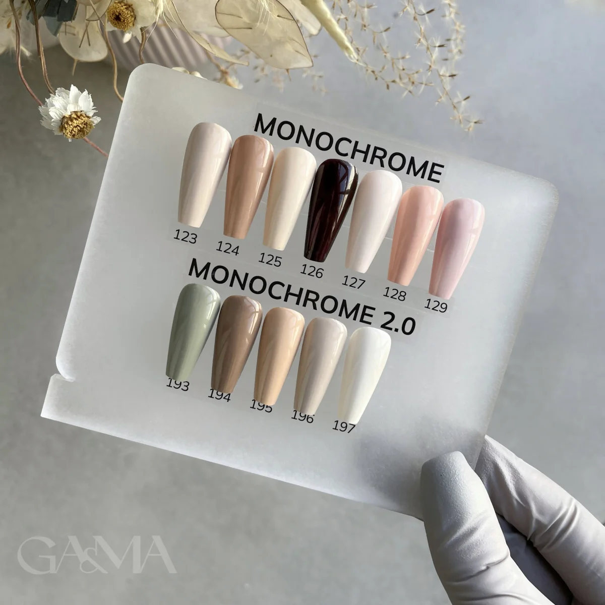 GA&MA Monochrome collection 127 Latte / Монохром колекція 127
Лате. 10 мл