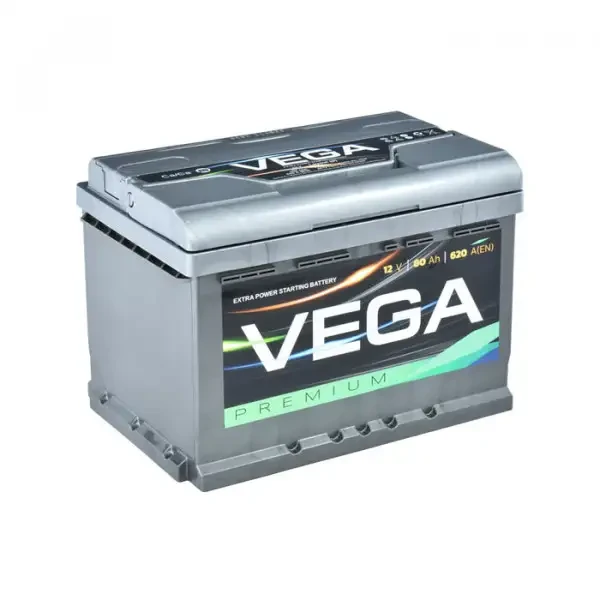 Акумулят. батарея 60 Ач Азія Євро Vega Premium, фото 1