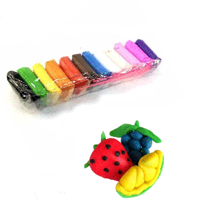 Легкий Повітряний пластилін  ліпака  Набор для лепки Повітряний пластилін 12 штук