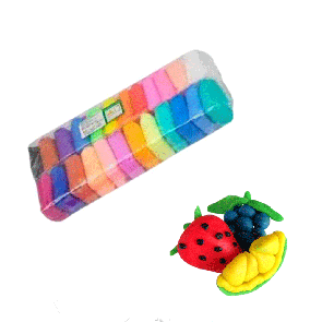 Легкий Повітряний пластилін  ліпака  Набор для лепки Повітряний пластилін 24 штук