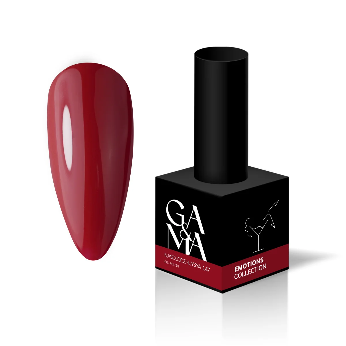 GA&MA Emotions collection 147 nasolodzhuysya / Колекція Емоції 147
насолоджуйся. 10 мл