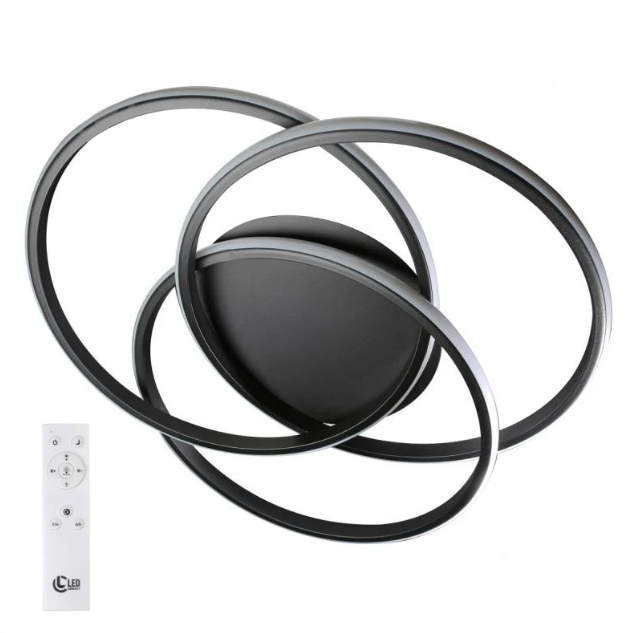 Світильник світлодіодний LED BELVILLE R 100W RC BK Led Concept