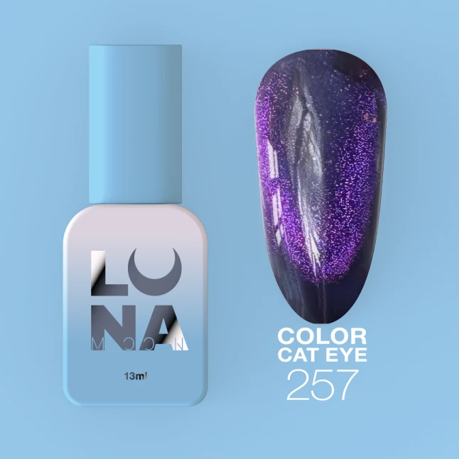 Luna Cat Eye 257 гель лак котяче око, 13ml