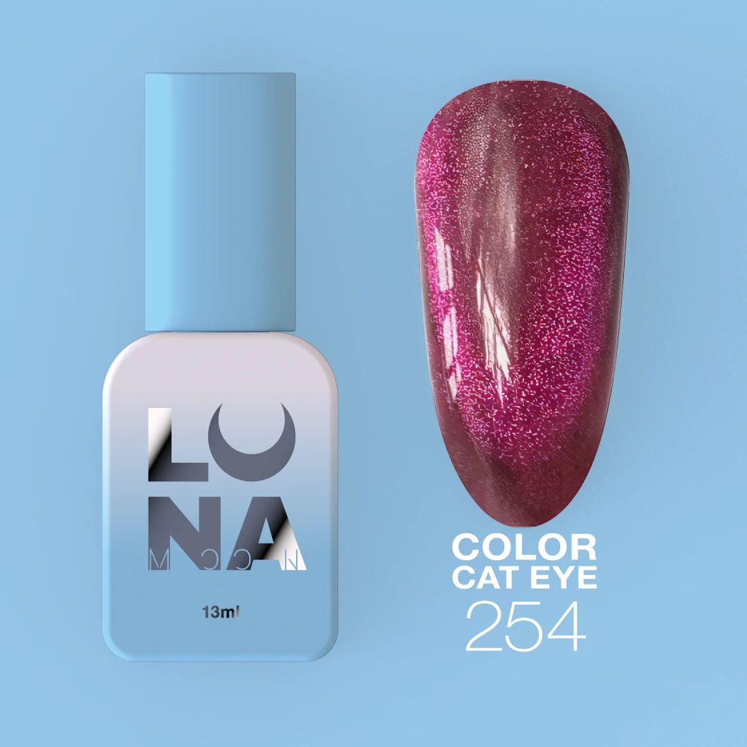 Luna Cat Eye 254 гель лак котяче око, 13ml