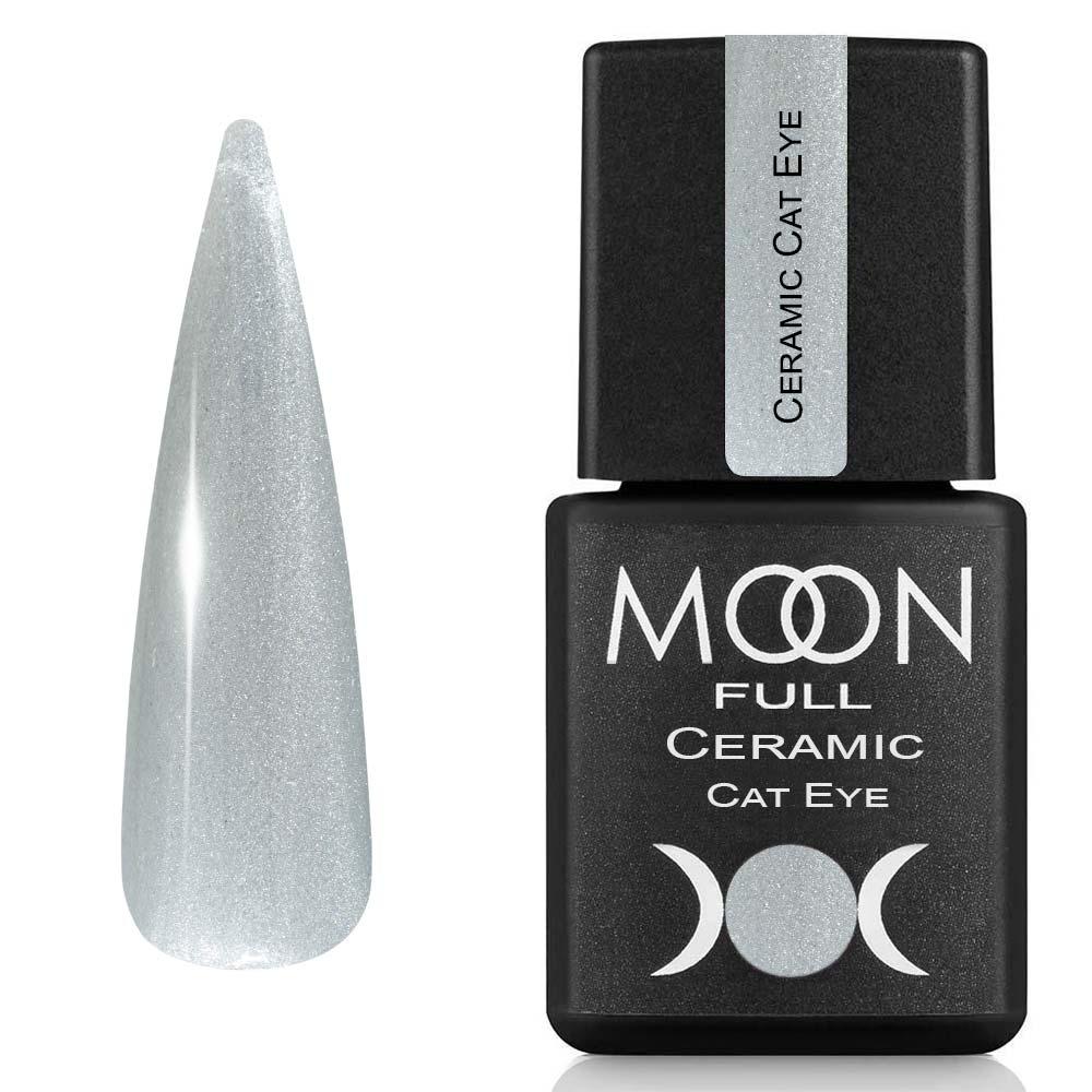 Гель-лак для нігтів Moon Full Ceramic Cat Eye Gel №SC532 (крижаний кристал), 8 мл