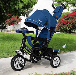 Велосипед триколісний TILLY STORM T-349/2, музична фара, ремінь безпеки