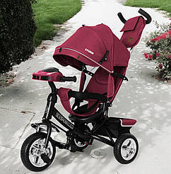 Велосипед триколісний TILLY STORM T-349/2, музична фара, ремінь безпеки