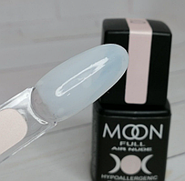 Гель-лак Moon Full Air Nude №01 (молочний напівпрозорий) 8 мл