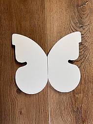 Меблева ручка  з дерева Метелик з двох частин