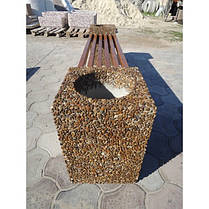 Лавочка садова «Квітник», фото 3