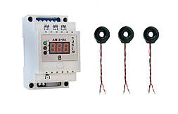 3Ф/150 Трифазний амперметр цифровий АМ-150 Рубеж