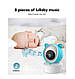 Відеоняня бездротова поворотна Baby Monitor C8 (5 дюймів) Wi-Fi, фото 4