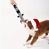 Плюшева іграшка для собак з пискавкою без набивання Єнот, фото 2