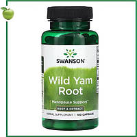 Корень дикого ямса, 100 капсул, Swanson, США