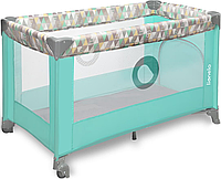 Манеж Lionelo STEFI GREEN MINT MULTICOLOR