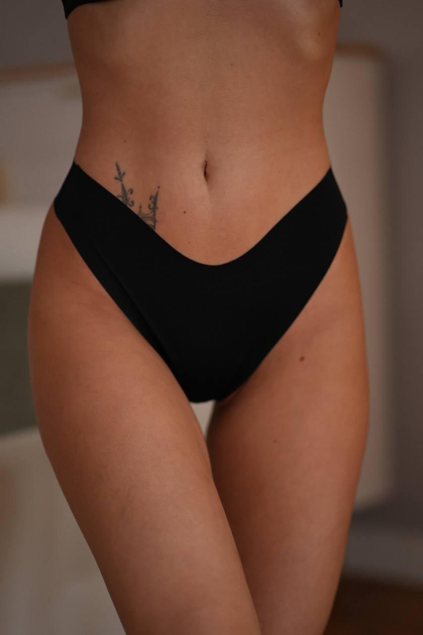 Безшовні трусики 3066 чорний