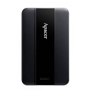 Портативний накопичувач 10000 під'єднань HDD зовнішній жорсткий диск USB 3.2 Apacer AC237 1 Tb 2.5 Чорний, фото 3