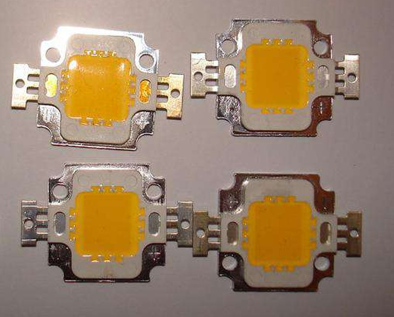 LED матриця 10 ватт для прожектора 10w 3000K led 10w 30-36V світлодіод 10 ват 36 вольт 10w 36V