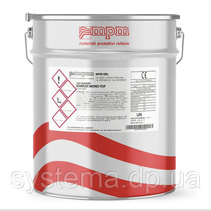 7S STARFLEX MONO TOP CONV — Рідка мембрана для покрівлі, 7,2 кг, фото 1