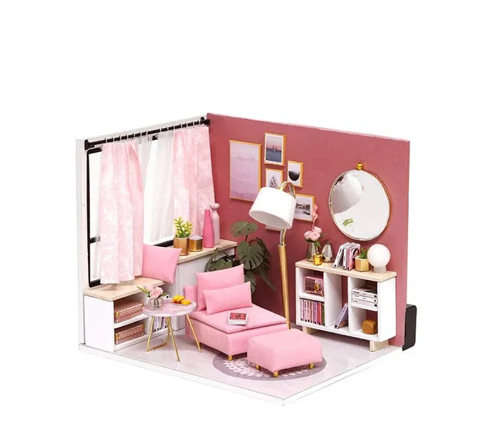 Румбокс Щасливий час Happy Time Dollhouse Інтер'єрний конструктор H-017