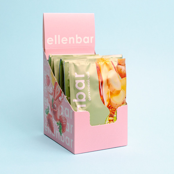 Ellenbar Концентрат-Лимонад-Чай Шоубокс імбир-лайм-мед 50г
