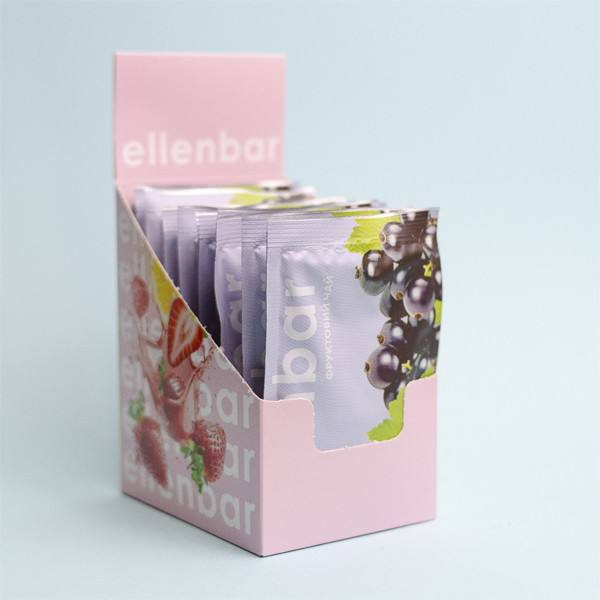 Ellenbar Концентрат-Лимонад-Чай Шоубокс чорна смородина 50г