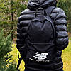 Чоловічий спортивний рюкзак New Balance міський чорний ранець сумка NB спортивна для тренувань, фото 8