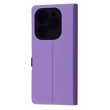 Чохол WAVE Flap Case для Tecno POP8/SPARK20/SPARK20C/SPARK GO 2024 Light Purple