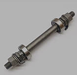 Вісь передня на велосипед із пром підшипником 6000, фото 10