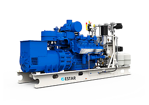 Газопоршнева електростанція ESTAR LE100O-NG (800 кВт)