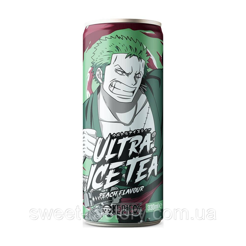 Холодний чай Vegeta Ultra Ice Tea One Piece Peach 330ml, фото 1