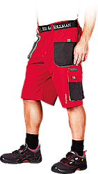 Червоні шорти FORMEN Lebber&Hollman Польща (шорти літні робочі) LH-FMN-TS CBS