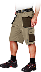 Шорти робочі бежеві FORMEN Lebber&Hollman Польща (річні шорти робочі) LH-FMN-TS BE3