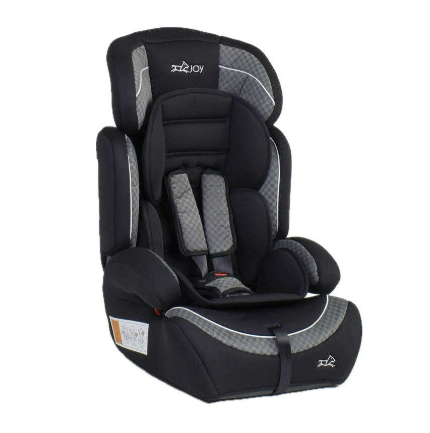 Дитяче автокрісло JOY 9-36 кг Grey, Крісло в авто для дітей універсальне від 1 до 12 років